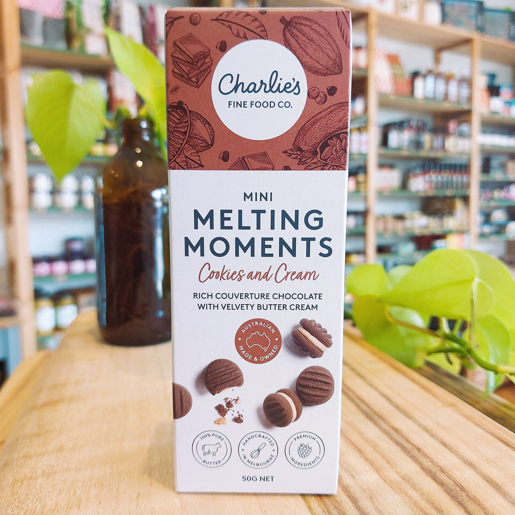 Charlies Melting Moments - Mumbleberry 9340958011354 Biscuits