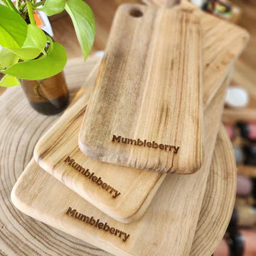 Camphor Laurel Wooden Chopping Board Serving Board Traditional Medicine Locally Sourced Small Business Independent Local Produce Gift Shop Brisbane Mumbleberry