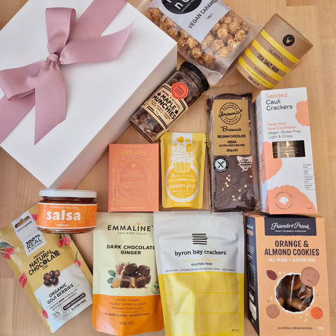 A Vegan Gift Hamper Vegan Gift Shop Brisbane Vegan Chocolate Vegan Biscuits Vegan Savoury 