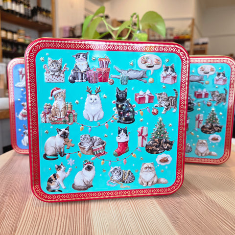 Shortbread Tins - Festive Pets