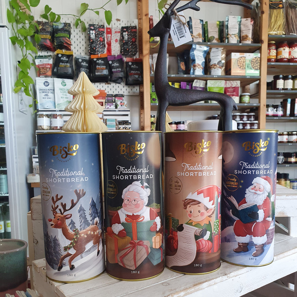 Christmas Treats Shortbread Gifts Brisbane Bisko Santa Biscuits