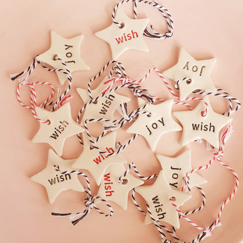 Brisbane Local Mumbleberry Providore Joy Wish Christmas Decorations Gold Coast Handmade 