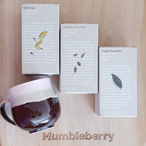 Fair Trade Organic Tea Brisbane Love Tea Black Tea Caffeine Free Chai Brisbane Gifting Hampers 