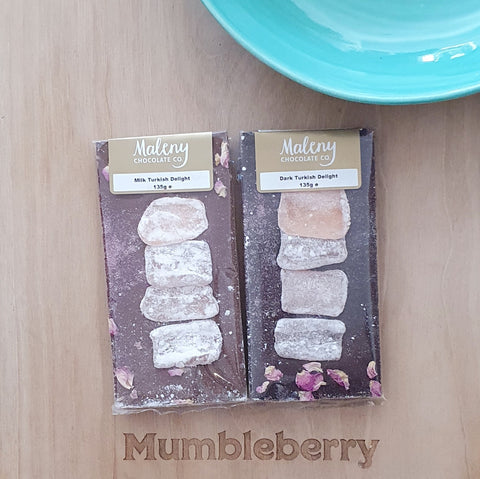 Maleny Chocolate Brisbane Ethical Cocoa Milk Chocolate Dark Chocolate White Chocolate Turkish Delight Brisbane Gifting Bespoke Hampers 