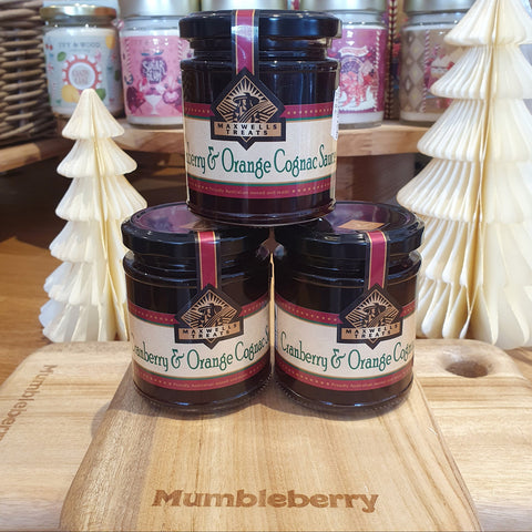 Christmas Brisbane Food Maxwells Treats Mumbleberry Providore Cranberry Orange Cognac Sauce