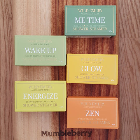 Me Time Wake Up Glow Energize Zen Shower Steamers Brisbane Gifting Hamper Delivery Thoughtful Gifts Brisbane 