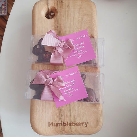 Sweet Pea & Poppy Assorted Chocolate Bunnies