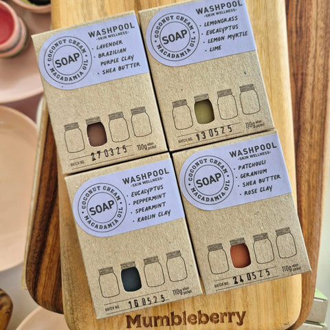 Washpool Cleansing Bars - Coconut Milk