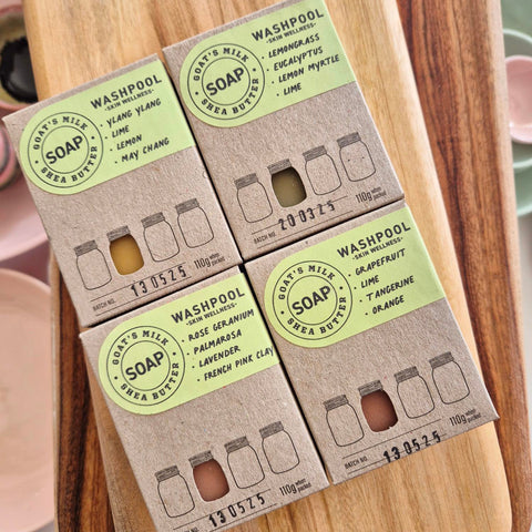 Washpool Cleansing Bars - Goat Milk