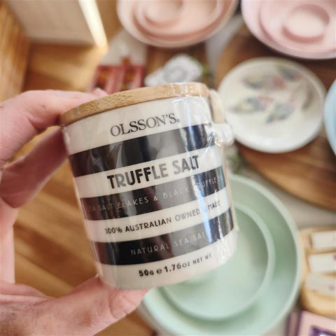 Olssons Sea Salt - Truffle Ceramic Pot (Seasonal)