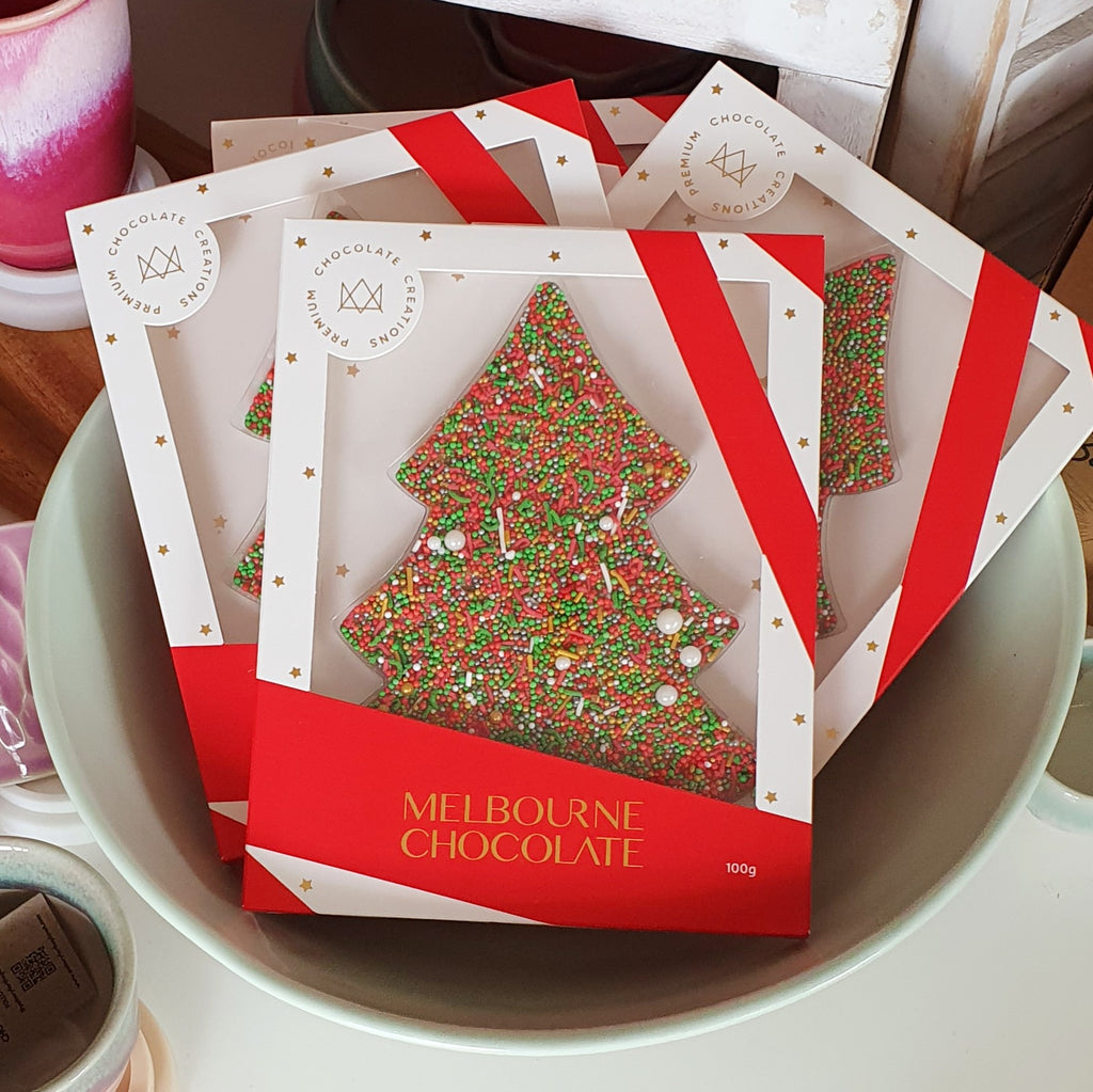 Christmas Gift Treat Food Brisbane Melbourne Chocolate Tree Decorate Style Mumbleberry Local Family 