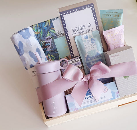 Brisbane Hampers Gift Shop New Mum Hospital Delivery Premium Special Gifts New Baby Gifts Local Independent 