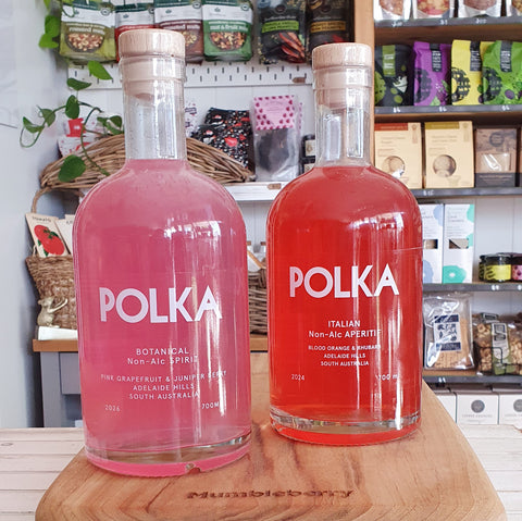 Polka Non-Alcoholic Spirits Brisbane Local Stockist Botanical Gin Alternative Italian Apertif Alternative Vegan Gluten Free