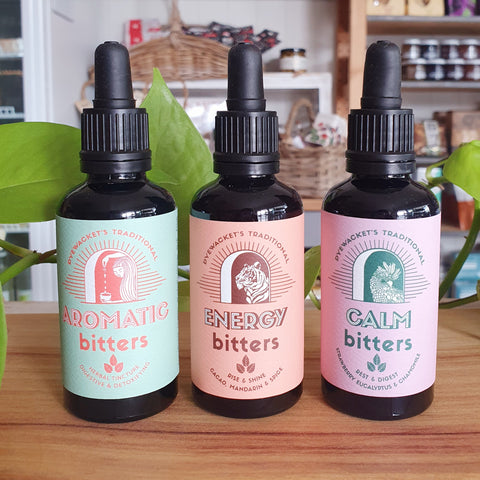 Pyewackets Natural Bitters Cocktails Aromatic Bitters Brisbane Local Energy Calm Vegan 