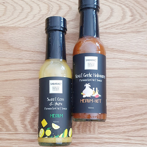 Sabarac Hot Sauce Karamiso Watermelon Scoval Award Winning Reap What You Sow Hot Medium Mild Chili 