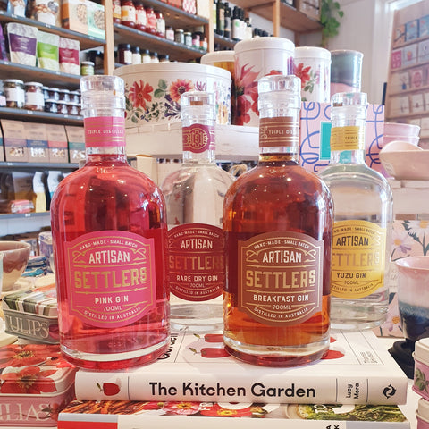 Australian Local Gin Independent Distiller Pink Breakfast Dry Yuzu Boutique Juniper 