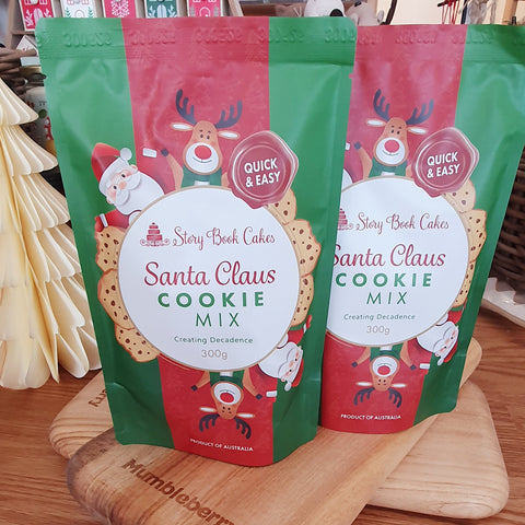 Santa Cookies Local Brisbane Christmas Bake Food Mumbleberry
