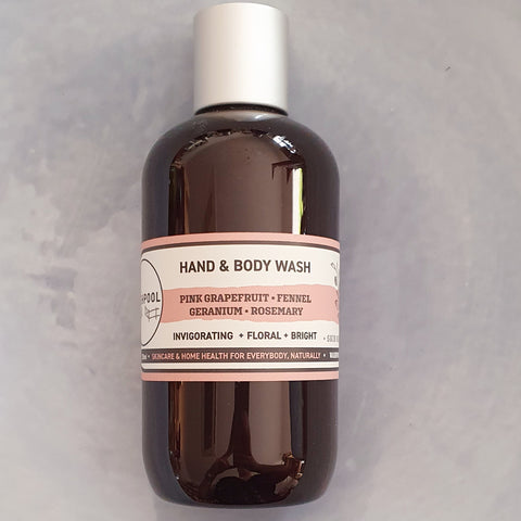 Regional Australian Producer Self Love Self Care Hand and Body Wash Refreshing Natural Eco Friendly Local Independent Essential Oils Vibrant Zesty Balancing Brisbane Day Spa Home Bath 