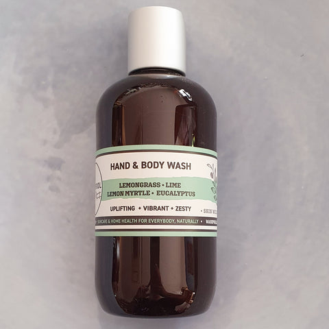 Regional Australian Producer Self Love Self Care Hand and Body Wash Refreshing Natural Eco Friendly Local Independent Essential Oils Vibrant Zesty Balancing Brisbane Day Spa Home Bath 
