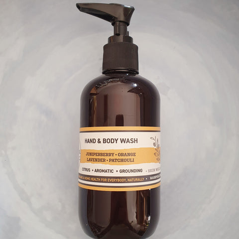 Regional Australian Producer Self Love Self Care Hand and Body Wash Refreshing Natural Eco Friendly Local Independent Essential Oils Vibrant Zesty Balancing Brisbane Day Spa Home Bath 