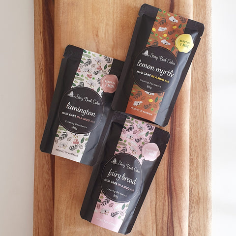 Story Book Cakes Cake In A Cup Fairy Bread Lamington Lemon Myrtle Australian Cake In A Mug Sweet Treat Brisbane Local Family Owned 