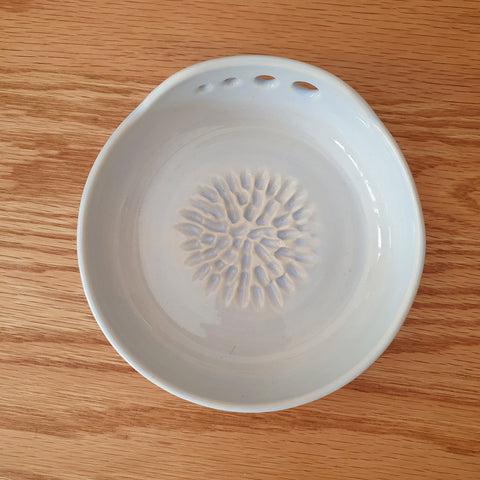 Garlic Mincer Ginger Grater Herb Stripper Handmade Pottery Brisbane Gifting Hampers Local Independent Artisan Crafted Clay Create