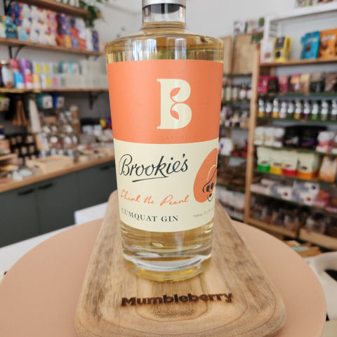 Brookies 'Shirl the Pearl' Cumquat Gin - Mumbleberry 9351233000130 Alcohol
