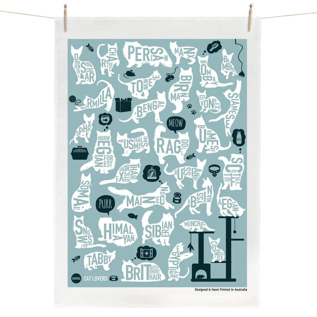 Burbia - Tea Towel - Mumbleberry 15999 Home & Keepsakes