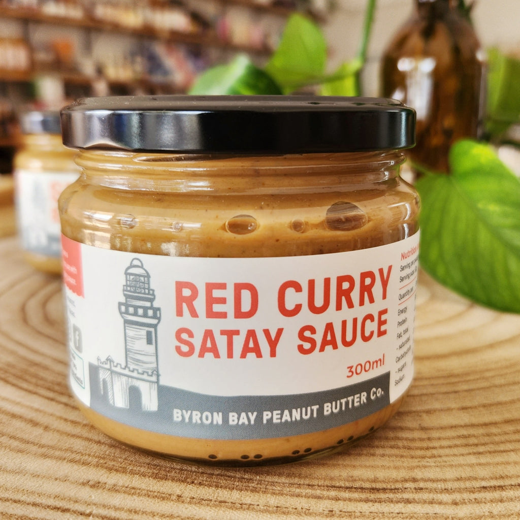Byron Bay Peanut Butter Co. - Satay Sauce - Mumbleberry 9350936000126 Sauces, Relish & Pickles