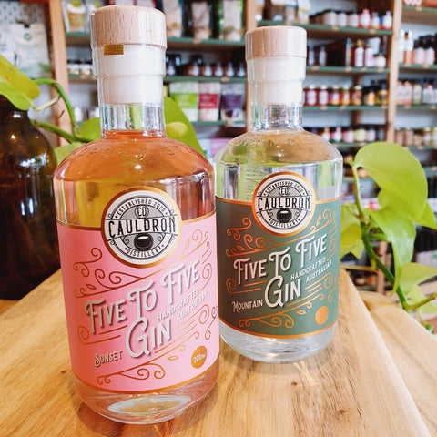Cauldron Distillery - 'Five to Five' Gin (200ml) - Mumbleberry 9369998416585 Alcohol