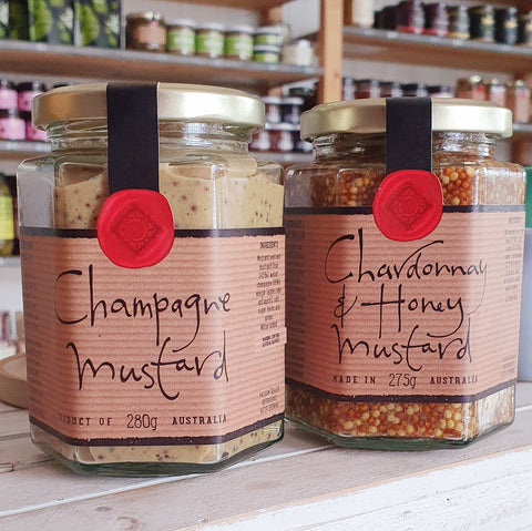 Ogilvie Western Australia Produce Mustard Champagne Chardonnay Brisbane Food Foodie Provedore Made In Australia Gourmet Boutique Hampers 