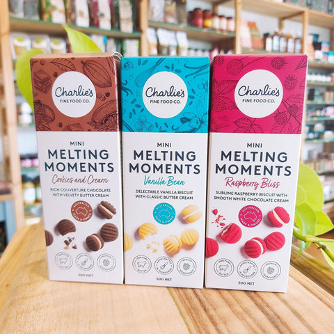 Charlies Melting Moments - Mumbleberry 9340958011354 Biscuits