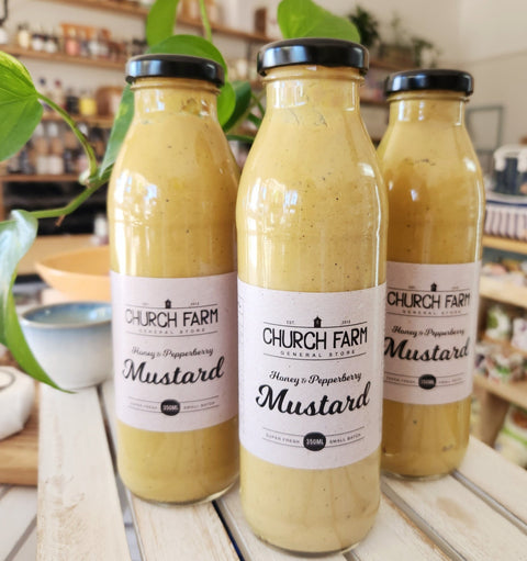 Church Farm - Honey & Pepperberry Mustard - Mumbleberry 659359516221 Pantry Staples