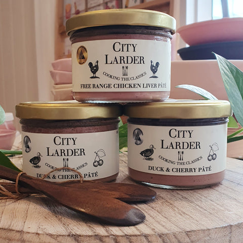 City Larder Pate Duck and cherry Organic Chicken pate Brisbane Gifting Foodie Brisbane 