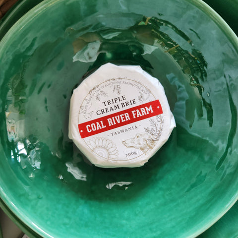 Coal River Farm - Triple Cream Brie - Mumbleberry 9350169005004 From the Fridge