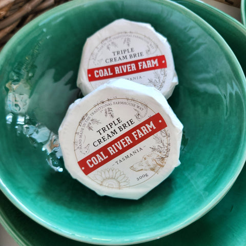 Coal River Farm - Triple Cream Brie - Mumbleberry 9350169005004 From the Fridge
