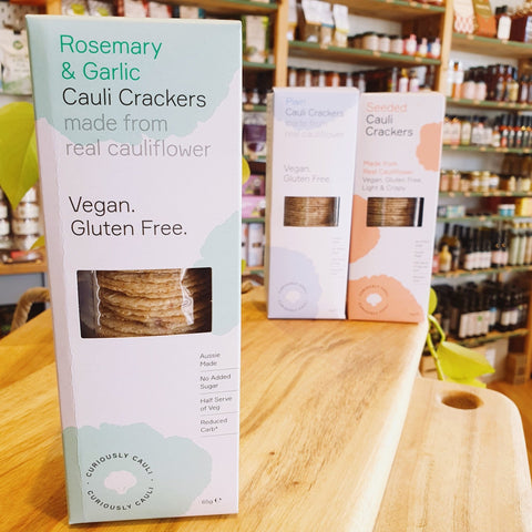 Curiously Cauli - Cauli Crackers - Mumbleberry 9357335000016 Crackers & Cheese Accompaniments