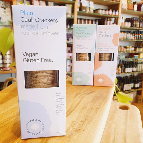 Curiously Cauli - Cauli Crackers - Mumbleberry 9369998121564 Crackers & Cheese Accompaniments