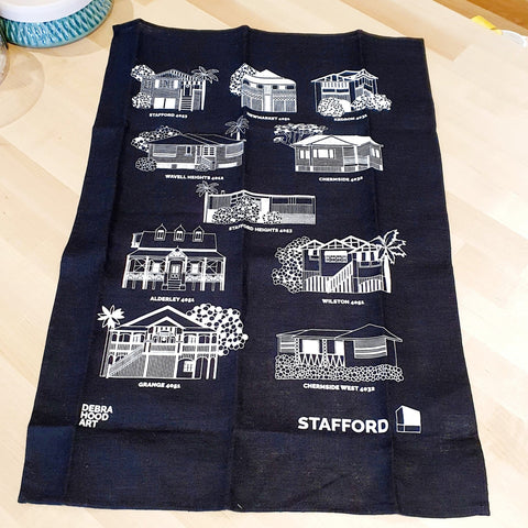 Debra Hood - Tea Towel - Mumbleberry 15883 Home & Keepsakes