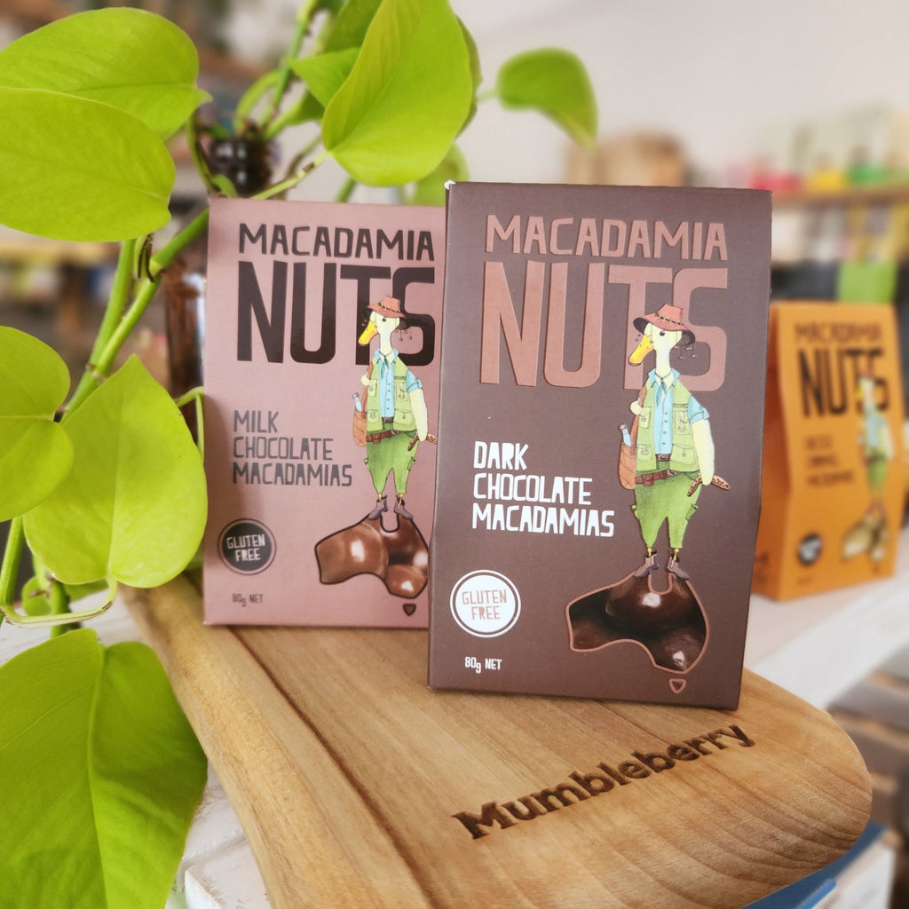 Duck Creek - Chocolate Macadamia 80g - Mumbleberry 9328245200001 Chocolate & Sweets
