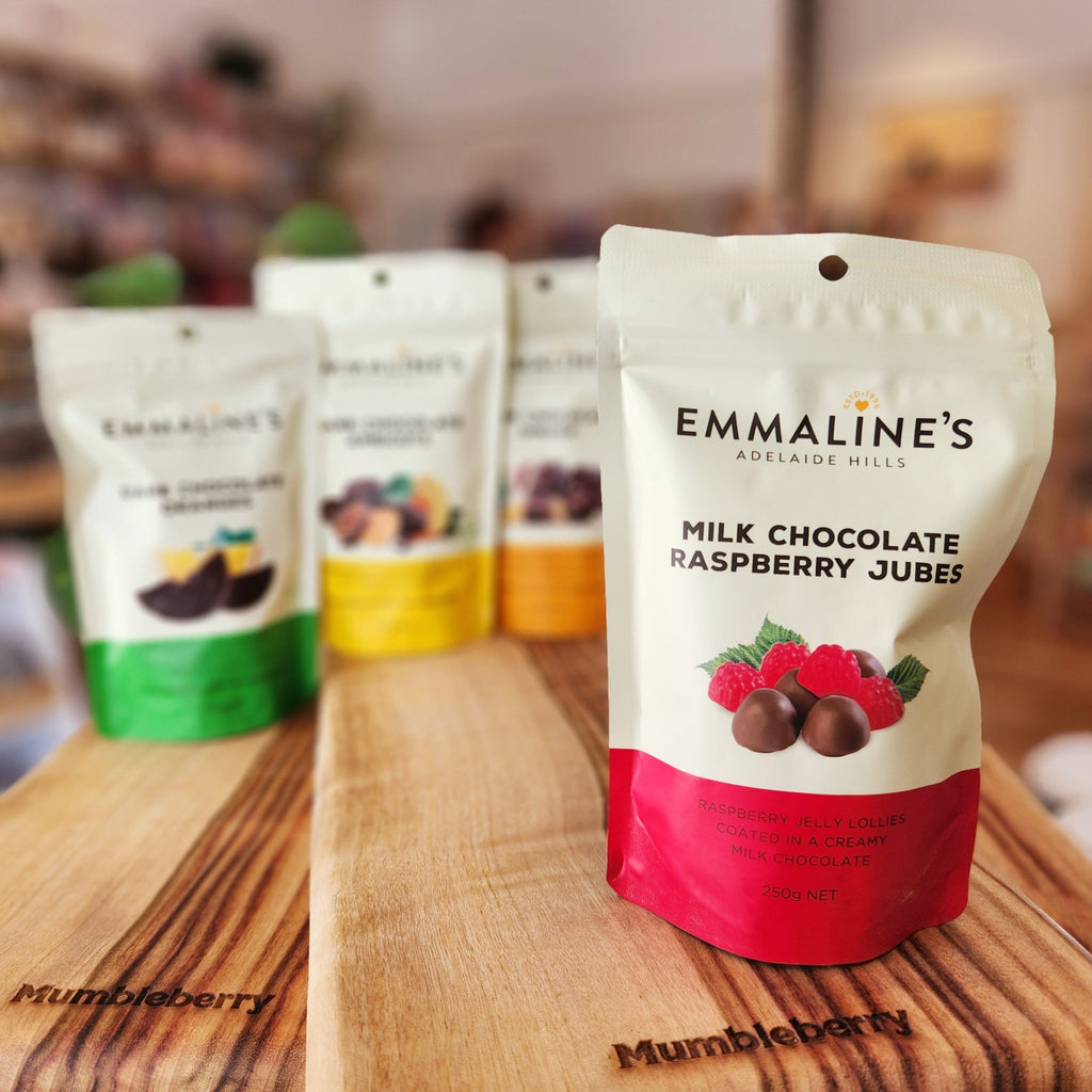 Emmaline's - Chocolate Coated Treats - Mumbleberry 9316169002207 Chocolate & Sweets