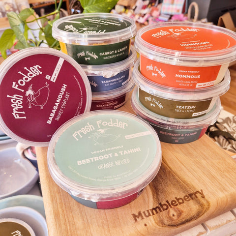 Fresh Fodder - 200g Dips - Mumbleberry 9345205000013 From the Fridge