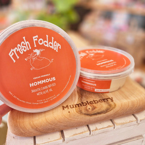 Fresh Fodder - 200g Dips - Mumbleberry 9345205000020 From the Fridge