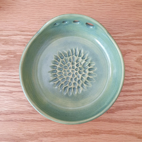 Garlic Mincer Ginger Grater Herb Stripper Handmade Pottery Brisbane Gifting Hampers Local Independent Artisan Crafted Clay Create