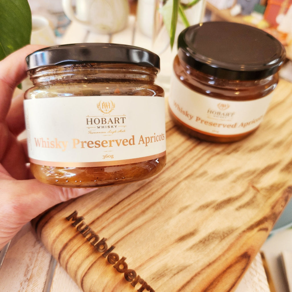 Hobart Whisky - Whisky Preserved Apricots - Mumbleberry 640671410151 Pantry Staples