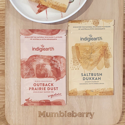 Indigiearth First Nations Owned Business Native Dukkah, Native Meat Rubs Brisbane Business Local Indigenous business Native Ingredients 