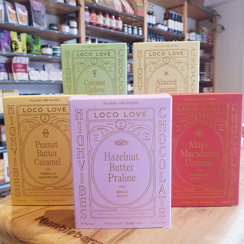Loco Love Vegan Chocolate Gluten Free Treat Brisbane Gift Shop Boutique Hampers 