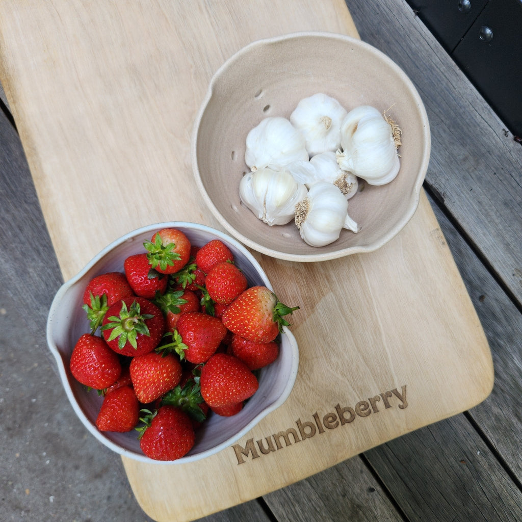 Lucy Jane Ceramics - Berry Colander / Bowl - Mumbleberry 17447 Home & Keepsakes