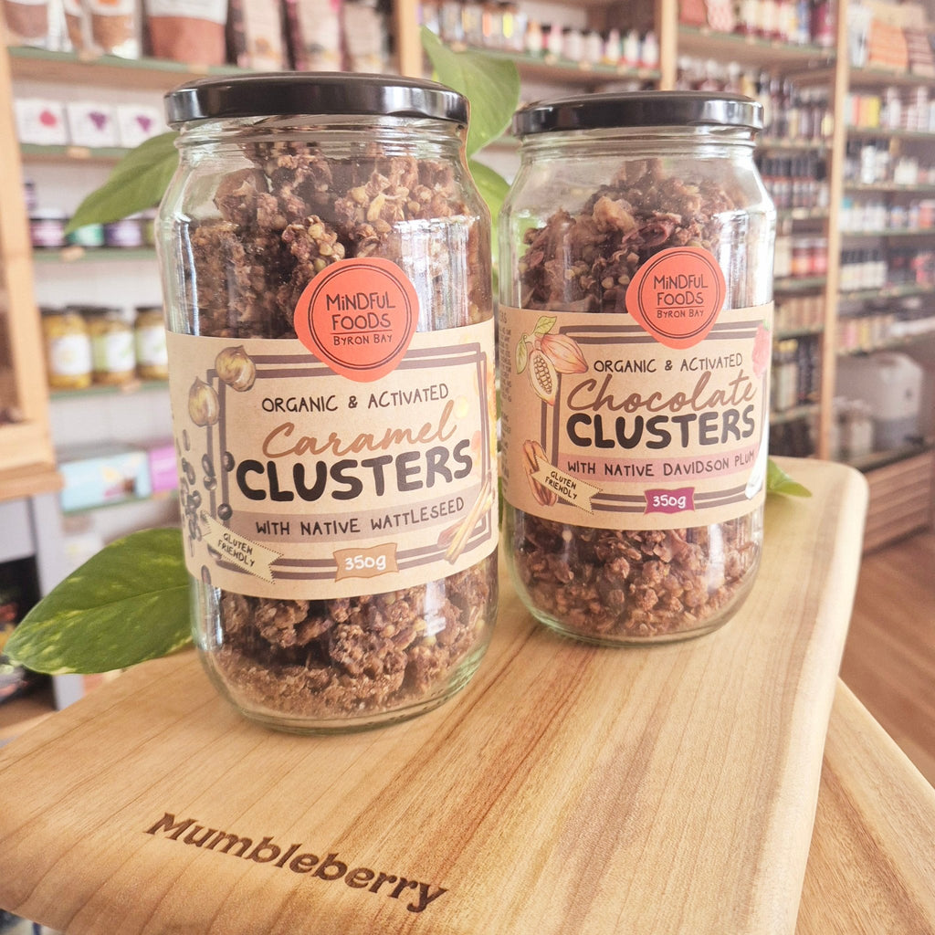 Mindful Foods - Clusters - Mumbleberry 9351857001346 Nuts, Popcorn & Crisps