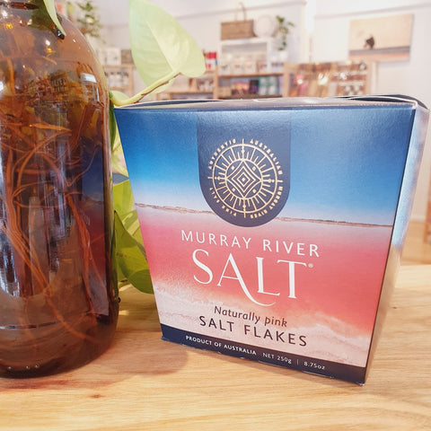 Murray River Salt | Pink Salt Flakes | 250g - Mumbleberry 9332191000011 Pantry Staples